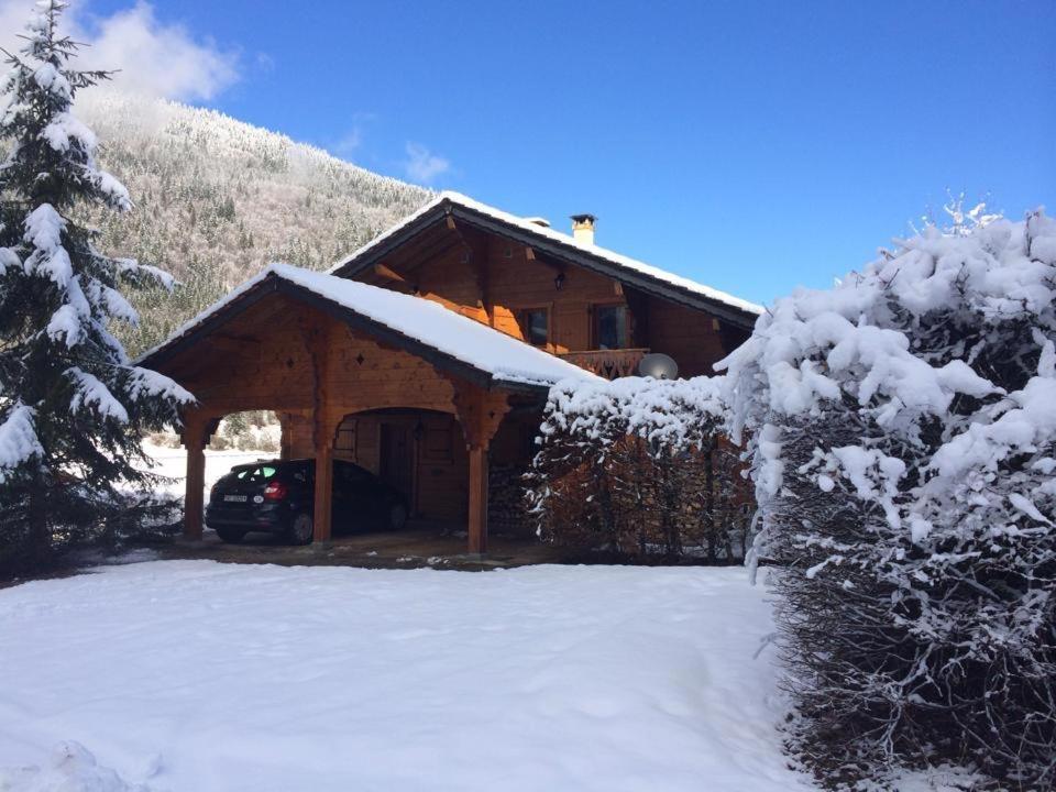 Chalet Olimon Saint-Jean-dʼAulps Eksteriør billede