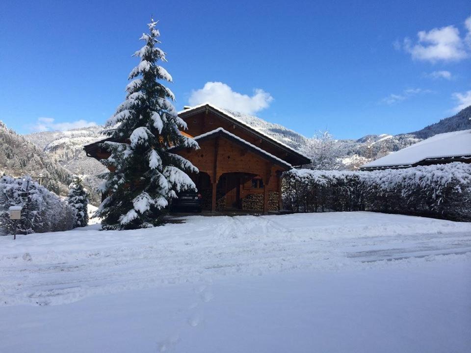 Chalet Olimon Saint-Jean-dʼAulps Eksteriør billede