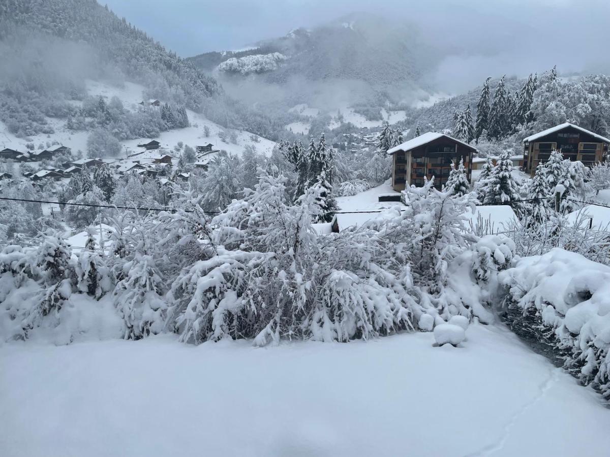 Chalet Olimon Saint-Jean-dʼAulps Eksteriør billede